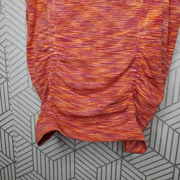 Athleta Fastest Track Pop Pink and Orange Top XS - Picture 5 of 10